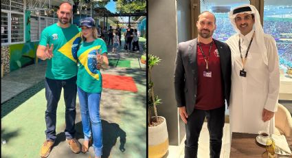 Esposa, Heloísa contradiz versão "pen drive" de Eduardo Bolsonaro sobre ida à Copa do Catar