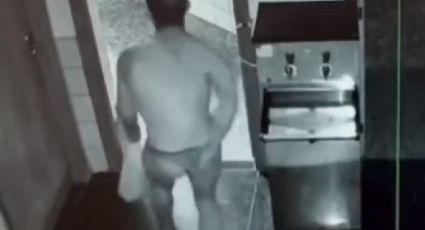 VÍDEO: Ao som de parabéns para você, homem furta escola só de calcinha