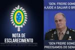 Exército desmente nova fake news de golpistas apoiadores de Bolsonaro, que marcham para casa de Comandante