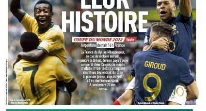 Mbappé é comparado a Pelé por franceses