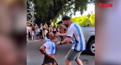 VÍDEO: Nada no Tri da Argentina emocionará mais que o sem-teto presenteado