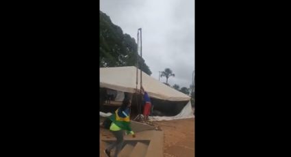 VÍDEO: acampamento golpista em frente ao QG de Brasília é desmontado