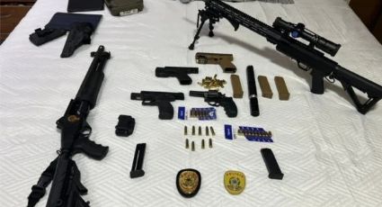 Empresário que ameaçou Randolfe é preso com fuzil, pistolas e espingarda calibre 12