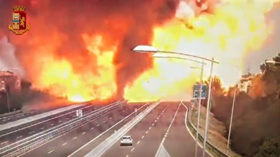 Terroristas tentaram explodir caminhão-tanque com bomba, de modelo e carga semelhantes ao que explodiu por acidente na Itália
