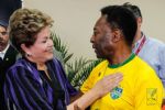 Dilma sobre Pelé: “Obrigada pelas lágrimas de emoção”