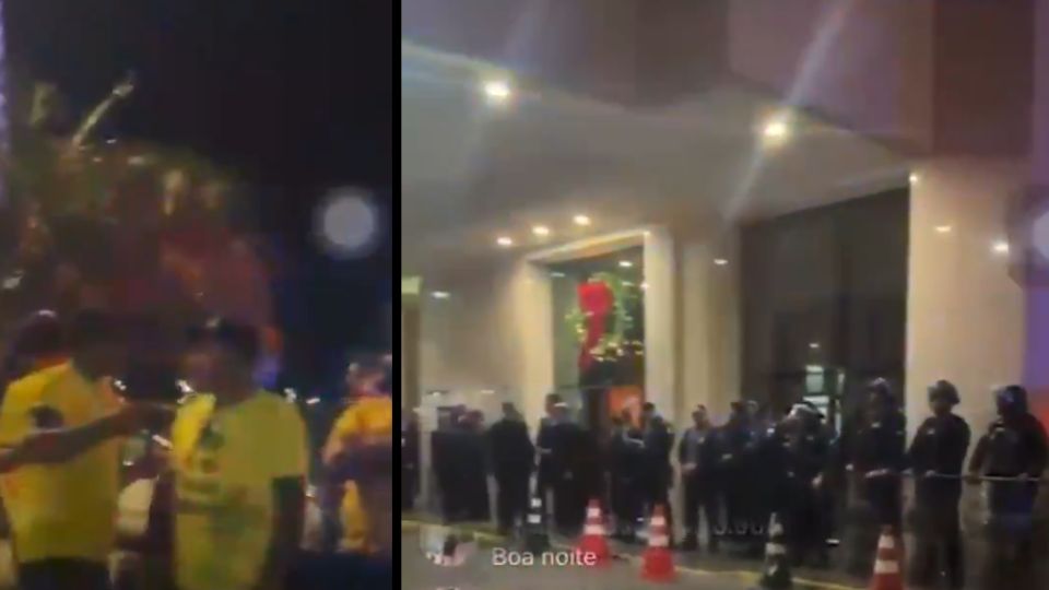 30 homens foram deslocados para reforçar a segurança do hotel que fica cerca de quatro quilômetros distante do Congresso Nacional