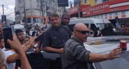 Bolsonaro usa mortes na Grande SP para fazer campanha e ouve "é Lula!" da população; veja vídeo