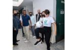 Michelle Bolsonaro visita ONG de Léo Moura, que recebeu verba milionária do governo