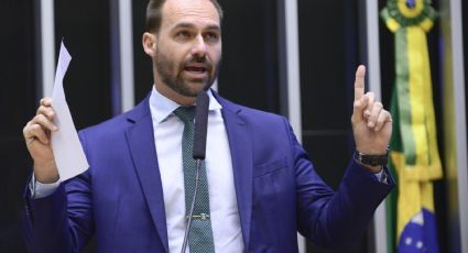 Site com nome de Eduardo Bolsonaro pede voto para Lula: CONFIRA