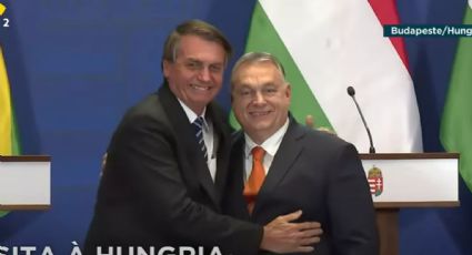 Bolsonaro usa lema fascista junto ao "irmão" Orbán, ditador da Hungria