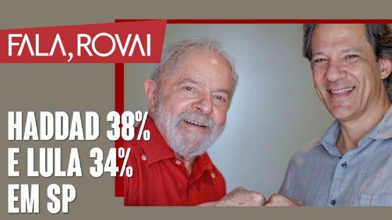 Ipespe: Fernando Haddad lidera com 38% para governador e Lula 34% em SP