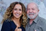 Lula se encontra com Daniela Mercury: "conversa carinhosa"