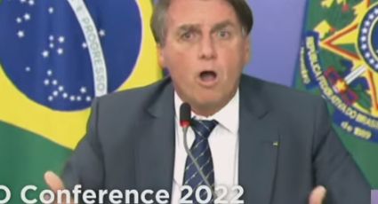 VÍDEO: Desesperado, Bolsonaro grita, questiona urnas e diz que Lula vai legalizar drogas