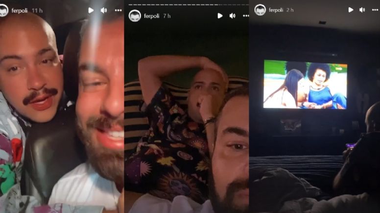 Tiago Abravanel vira a madrugada assistindo BBB após desistir do programa; veja vídeos