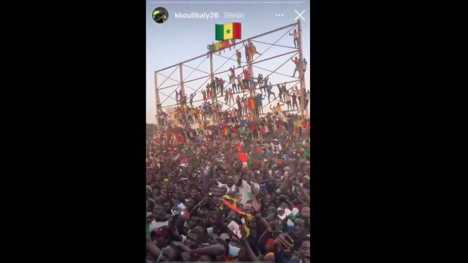 A festa em Dakar. Foto: Reprodução Vídeo