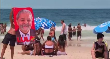 Lula manda abraço para “companheiro da toalha” que roubou a cena na Globo