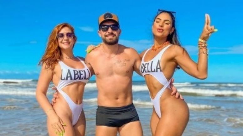 Trisal: namoro entre advogada, empresário e influencer bomba nas redes