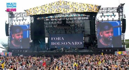 Direção do Lolla peita censura do TSE e põe ‘Fora Bolsonaro’ em telão já na abertura