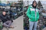 "Molotove-se": Mamãe Falei e líder do MBL fazem pose em frente a arsenal de coquetel molotov