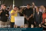 Mais ouro? Bolsonaro pede benção a pastores e votos para Rogério Marinho no RN; veja vídeo