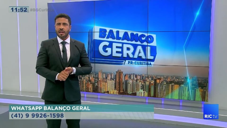 Apresentador Daniel Santos é substituído durante o Balanço Geral