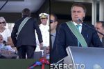 VÍDEO: Bolsonaro cita tuite de Villas Bôas sobre HC de Lula em ato no Dia do Exército