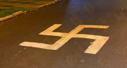 Nazismo: Suástica é pintada em rua de bairro nobre de Ribeirão Preto (SP)