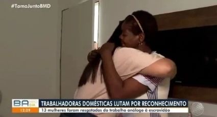 VÍDEO: Mulher negra resgatada de trabalho escravo teme segurar mão de repórter branca