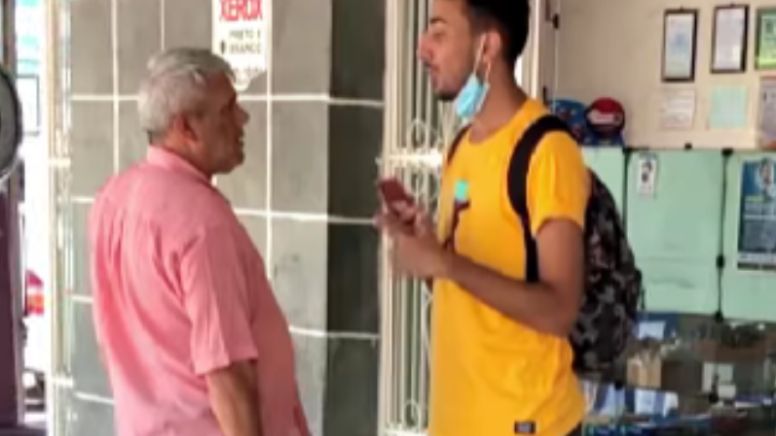 VÍDEO: Em "pegadinha eleitoral", homem não aceita ser associado a Bolsonaro; "Apaga. É Lula!"