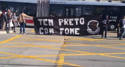 Abolição inacabada: Ato antirracista denuncia fome do povo negro na Oscar Freire, reduto de ricaços em SP