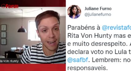 A entrevista da Rita Von Hunty e a misoginia dos canalhas