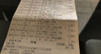 Internauta compra 79 itens no mercado por R$ 208... em 2012