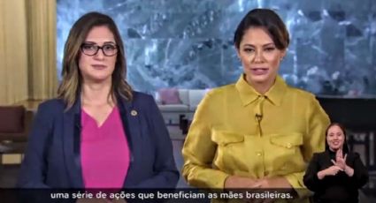 Michelle Bolsonaro vai à TV falar do “compromisso com as mães do Brasil”