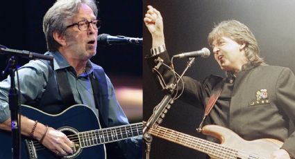 VÍDEO: Paul McCartney “ensina” Eric Clapton como tocar guitarra em uma canção sua