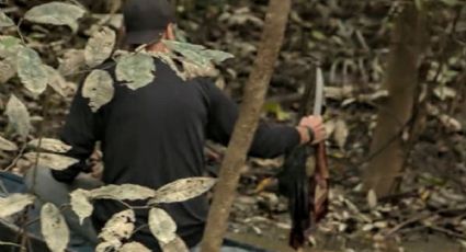 VÍDEO: Confira momento em que roupas manchadas de sangue são achadas por equipe indígena