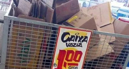 No país de Bolsonaro: Supermercado vende até caixa de papelão e gera onda de repúdio