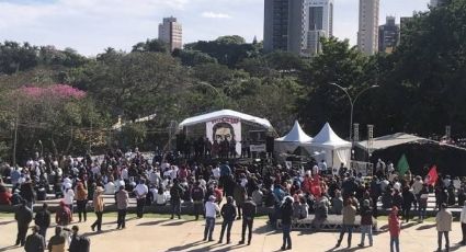 VÍDEO: Ato em memória de Marcelo Arruda pede paz e justiça