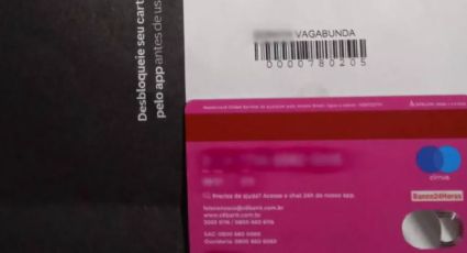 Termo “vagabunda” aparece em sobrenome de cartão de cliente do C6 Bank