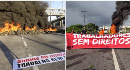 Em protesto, trabalhadores de aplicativos e informais bloqueiam vias em SP, RJ e PE