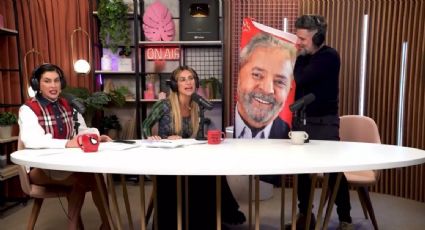 VÍDEO: Bruno Gagliasso dá toalha de Lula a Fernanda Paes Leme e Giovanna Ewbank