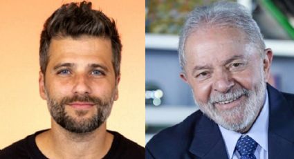 Lula manda abraço a Bruno Gagliasso que reage: “queria mandar toalha pra ele de presente”