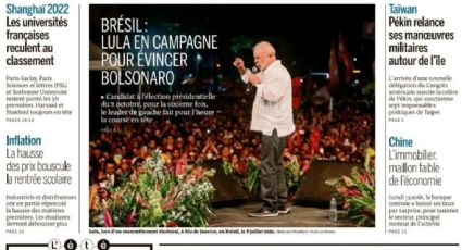 Início da campanha de Lula é capa do Le Monde, que alerta para golpismo de Bolsonaro