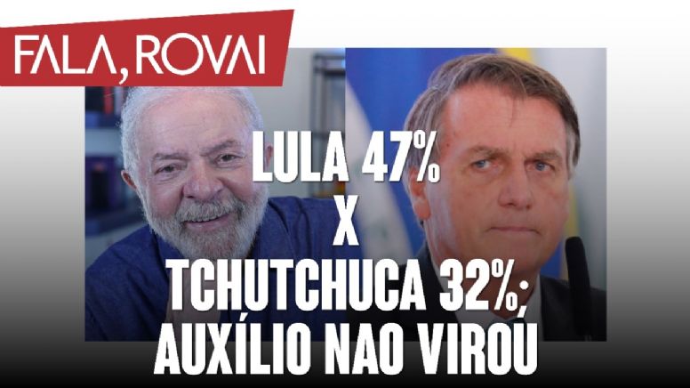 Lula 47% e tchutchuca do centrão 32% no Datafolha mostra que povo recebe os 600 reais mas continua votando no PT