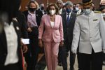 Tensão: China reage à chegada de Nancy Pelosi a Taiwan