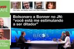 Bolsonaro a Bonner no JN: “você está me estimulando a ser ditador”