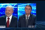 DEBATE – "Eu deixei um país que o povo tem saudade", diz Lula a Bolsonaro