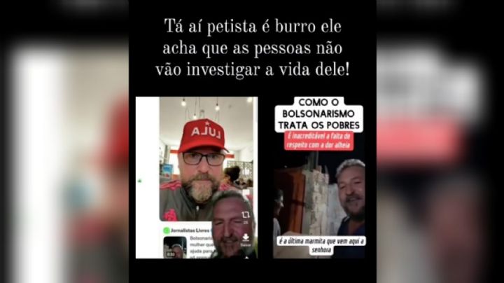 Bolsonarista que humilhou senhora pobre por votar em Lula vira petista em fake news nas redes