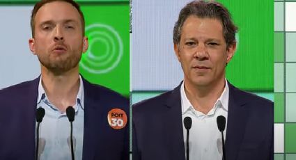 Debate: Vinicius Poit ataca Haddad e leva invertida do petista; "Seu pai era meu secretário"