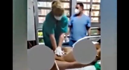 VÍDEO: Manobra de ressuscitação de paciente às gargalhadas gera indignação