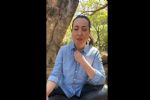 Rosângela Moro grava vídeo para se desculpar por cena do pastel
